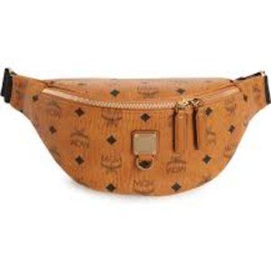 MCM fursten visetos small belt bag
